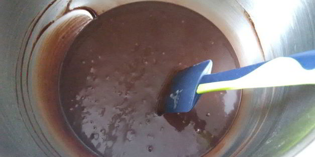 чизкейк с шоколадным бисквитом