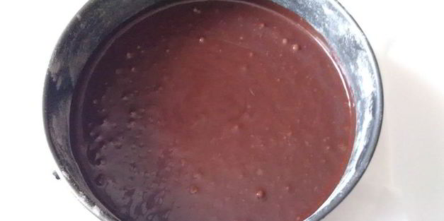 чизкейк с шоколадным бисквитом