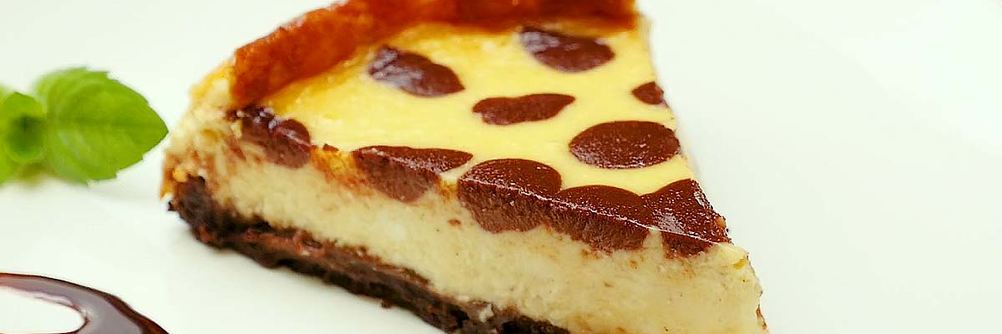 Чизкейк с шоколадом