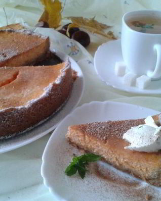 Чизкейк с тыквой Осеннее настроение