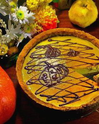 Чизкейк с тыквой