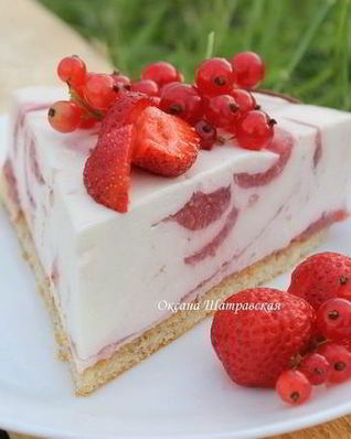 Чизкейк с ягодным миксом