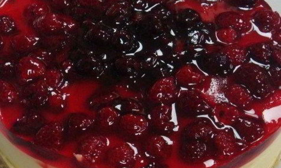 Рецепт чизкейк с ягодным топпингом