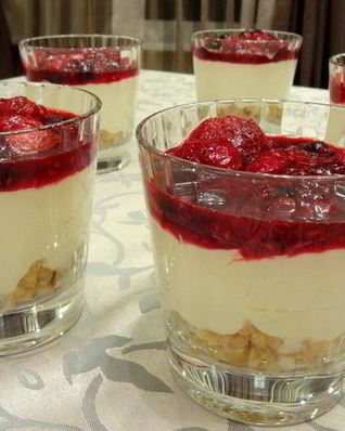 Чизкейк в стаканчиках