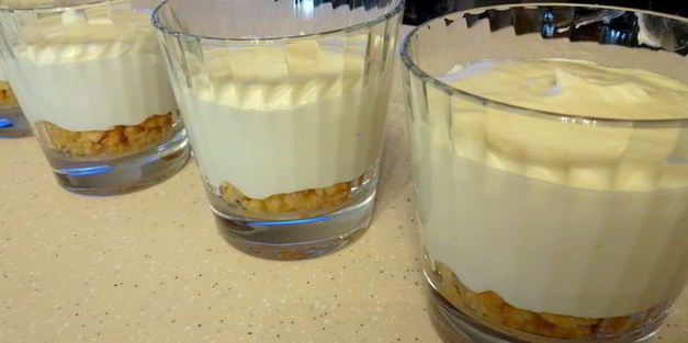 чизкейк в стаканчиках