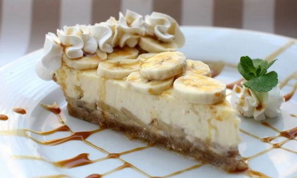 Рецепт домашний чизкейк с бананом без выпечки