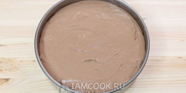 двухцветный творожный чизкейк с нутеллой