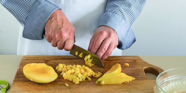 фруктовый салат-чизкейк