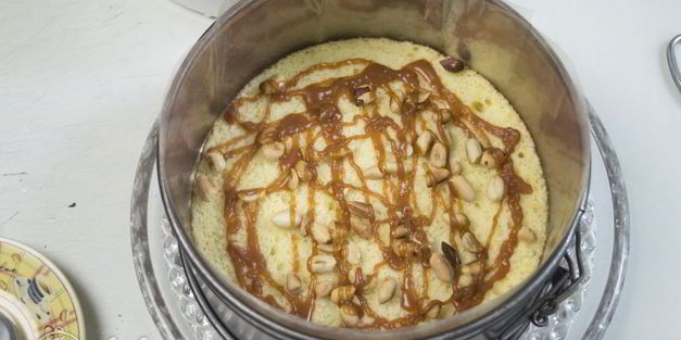 карамельный чизкейк без выпечки