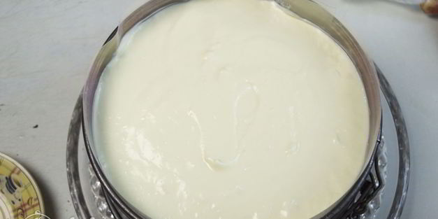 карамельный чизкейк без выпечки