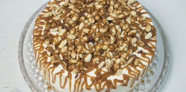 карамельный чизкейк без выпечки