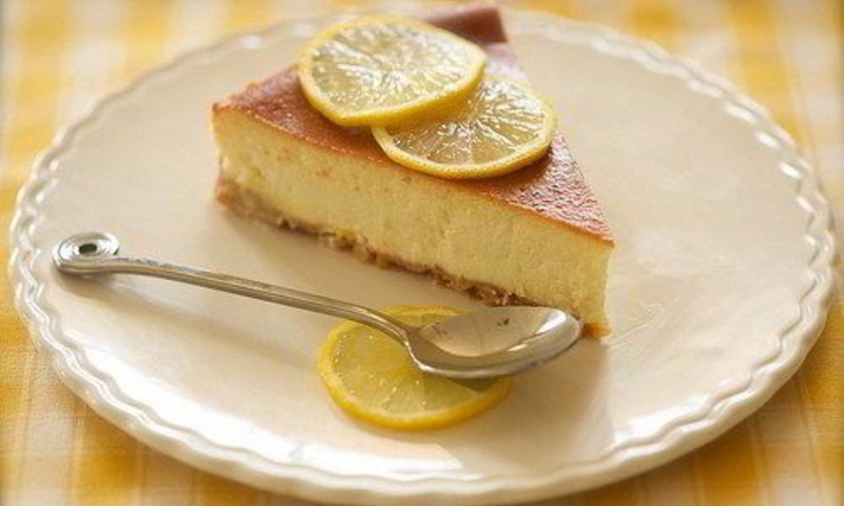 Рецепт лимонный чизкейк с медом