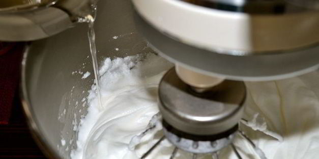 лимонный чизкейк с меренгой