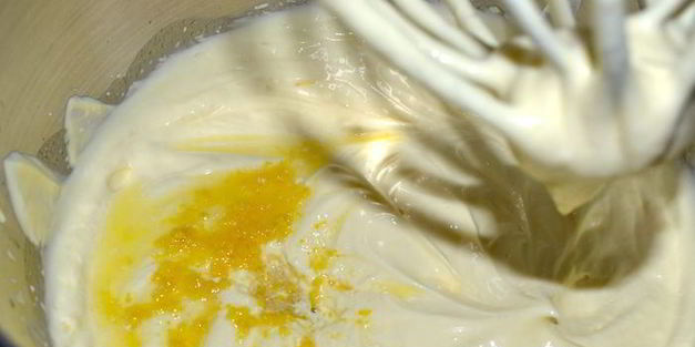 лимонный чизкейк с меренгой