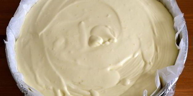 лимонный чизкейк с меренгой