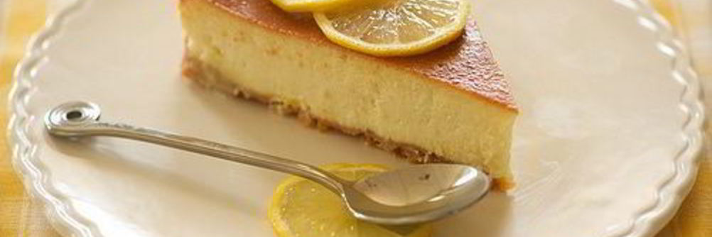 Лимонный чизкейк