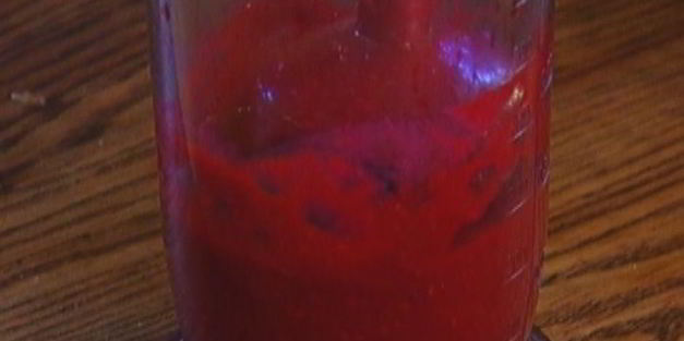 малиновый чизкейк