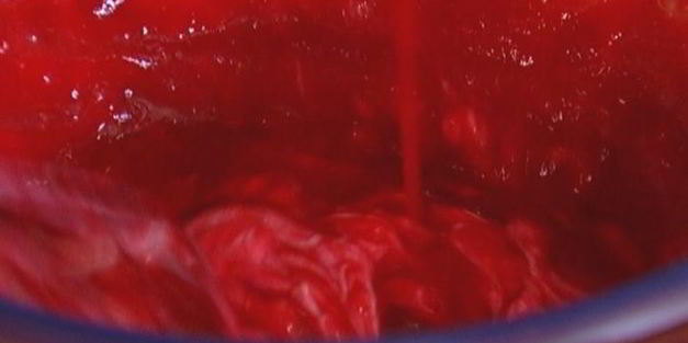 малиновый чизкейк