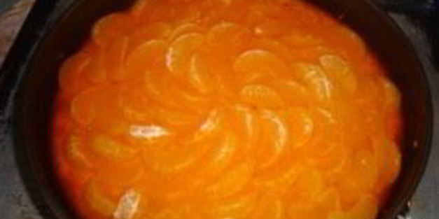 мандариновый чизкейк