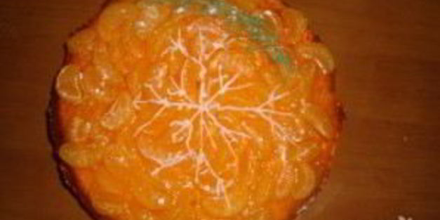 мандариновый чизкейк