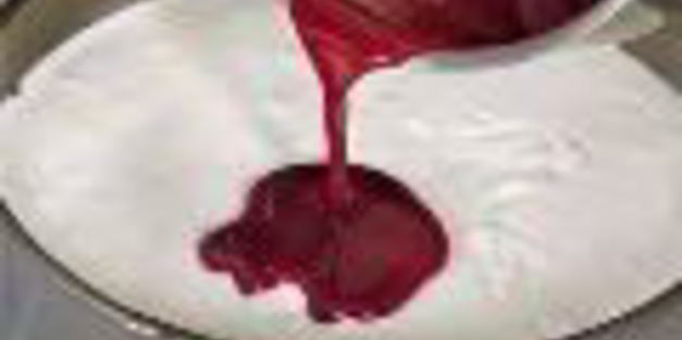 миндальный чизкейк с малиной