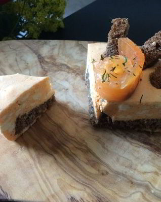 Морковный чизкейк