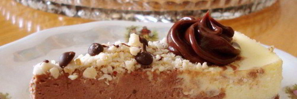 Мраморный чизкейк