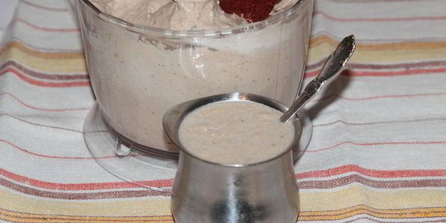 печеночный чизкейк с орехами и грибами