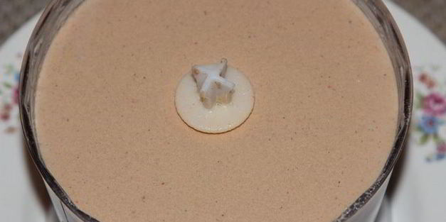 печеночный чизкейк с орехами и грибами