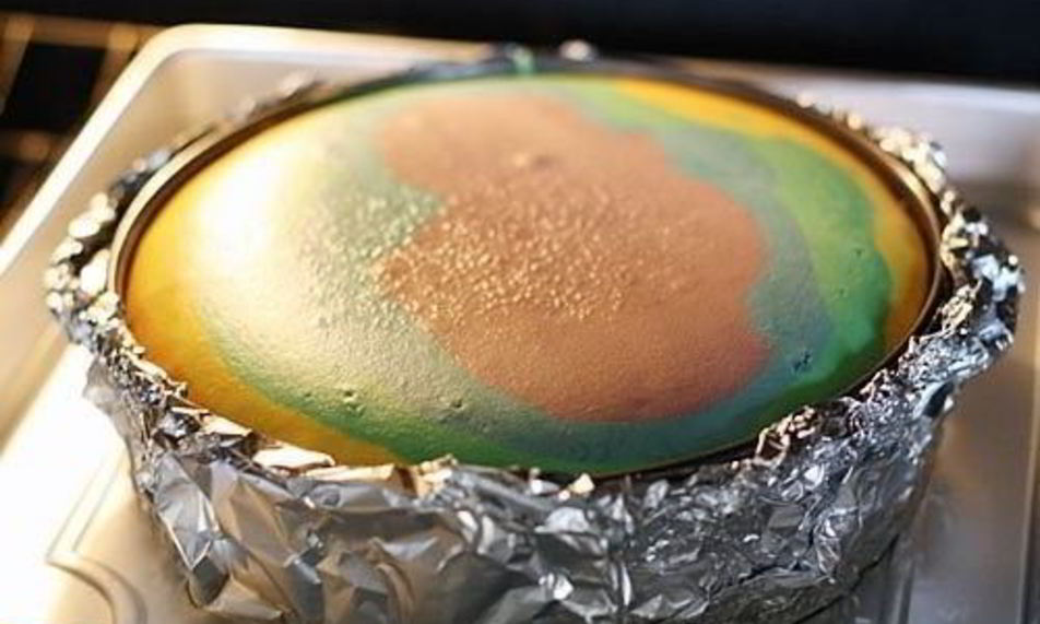 Рецепт радужный чизкейк