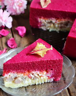 Селедочный чизкейк