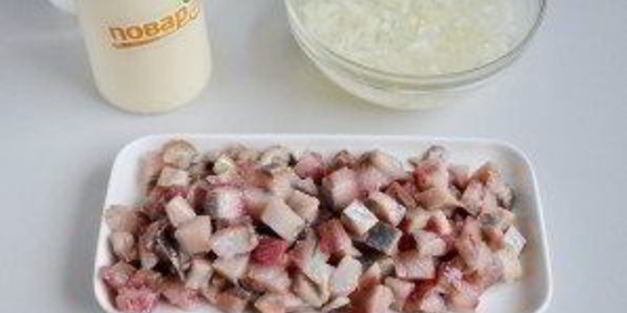 селедочный чизкейк