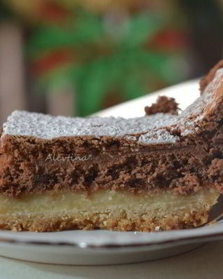 Шоколадный чизкейк бар