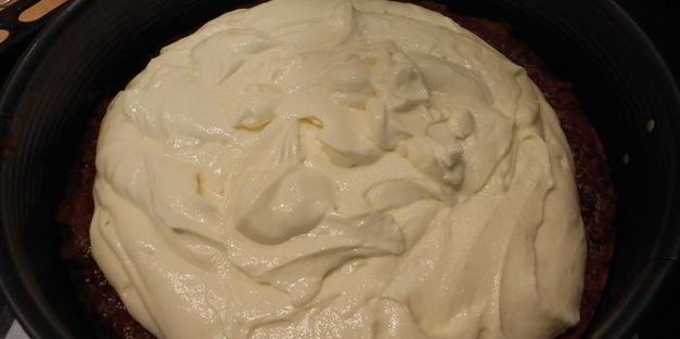 шоколадный чизкейк мраморный