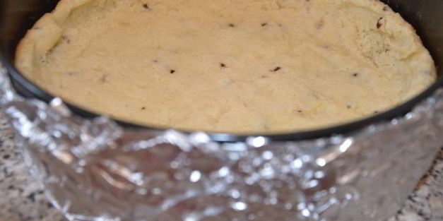 шоколадный чизкейк с фруктами