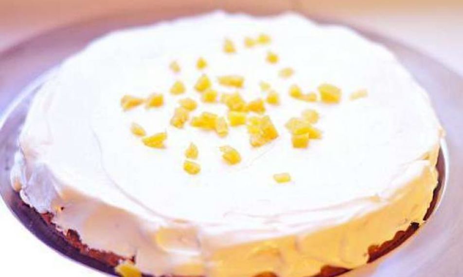 Рецепт сливочный чизкейк с имбирем