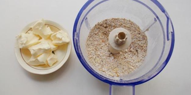 тигровый чизкейк на овсяной основе