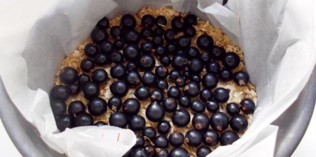 тигровый чизкейк на овсяной основе