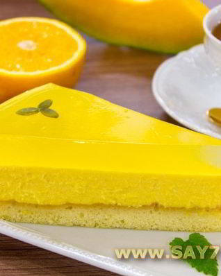 Тыквенный чизкейк с апельсиновым желе