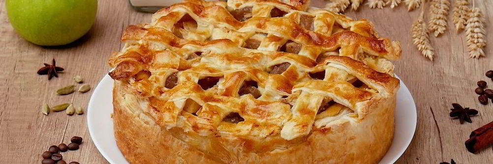 Яблочный чизкейк