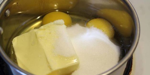 японский хлопковый чизкейк с малиновым курдом