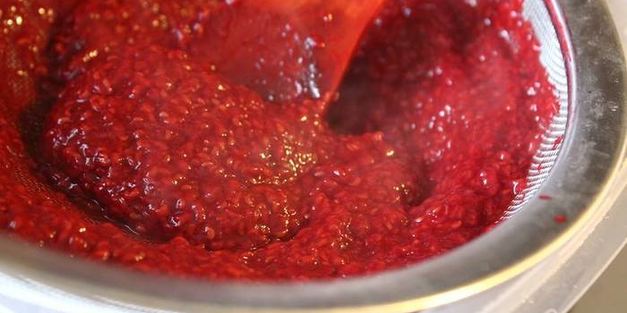 японский хлопковый чизкейк с малиновым курдом