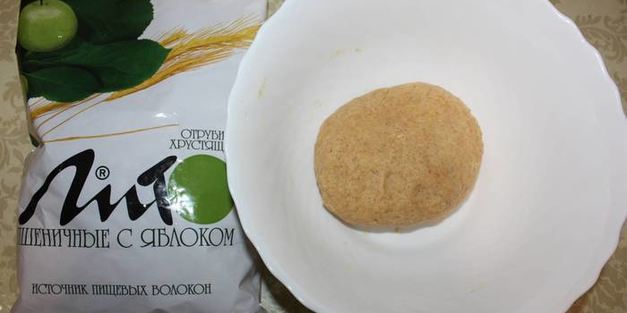 десерт хворост под снегом