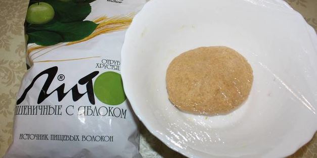 десерт хворост под снегом