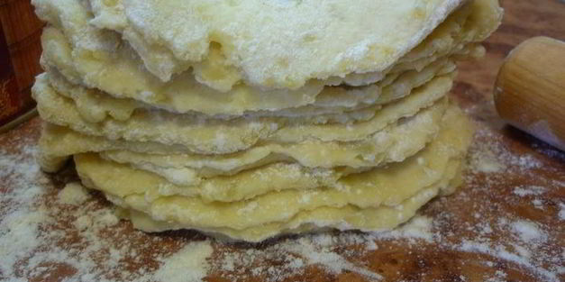 картофельные слойки