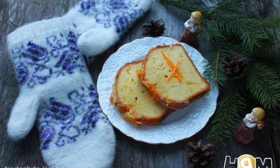 Рецепт апельсиновый кекс с пропиткой