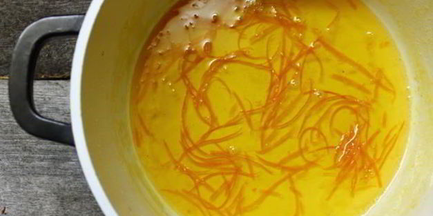 апельсиновый кекс с пропиткой