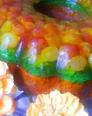 Арабский кекс с желе