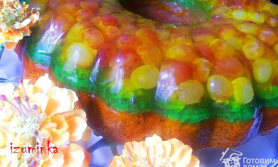 Рецепт арабский кекс с желе