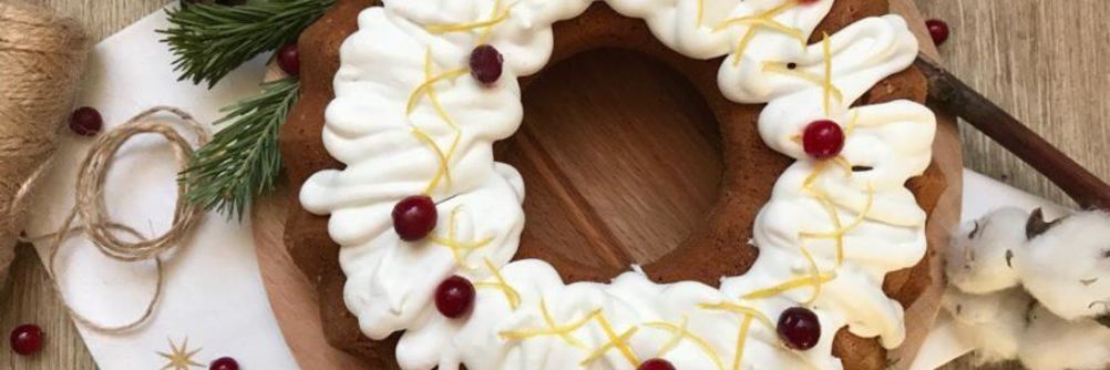 Ароматный лимонный кекс